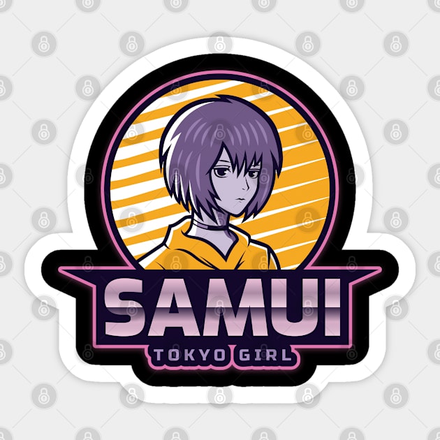 Anime style girl! samui! cold! Tsundere! Kuudere! Sticker by Johan13